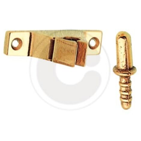 fermaporte a pinza bronzato gancio e piolo blocca porta fermo porte