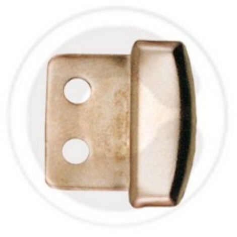 FERMASPECCHI ACCIAIO NICKEL C/FELTRINO GOMMA Q.TA 200