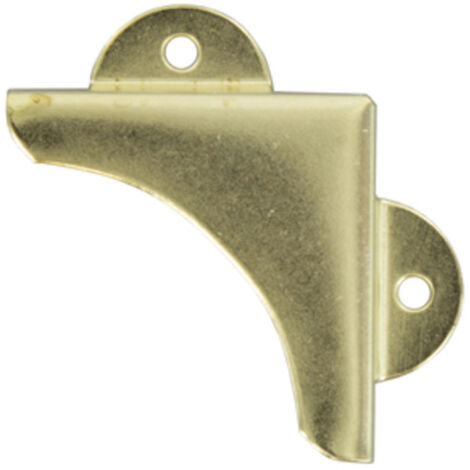 Fermaspecchi Lisci Acciaio Ottonato 40X40 Mm - 100 Pz