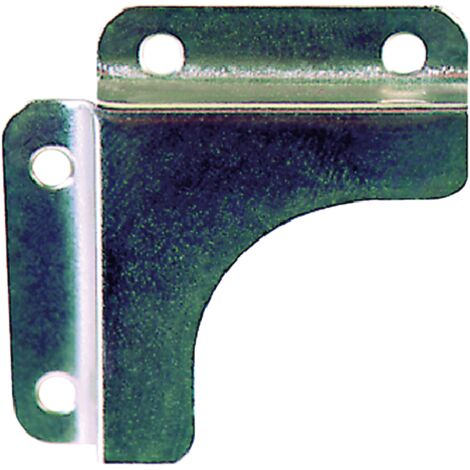 Fermaspecchio Koncreto ad angolo 4 pz in blister 40 mm in acciaio cromato