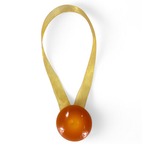 Fermatenda Magnetico Arancione 'Modern' - 1 Pezzo, Design Elegante, Super Potente