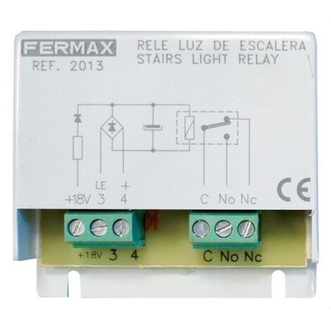 FERMAX 2013 Relè per luci di scena o scale