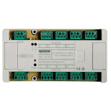 FERMAX 2419  Distributore video MDS 8 uscite