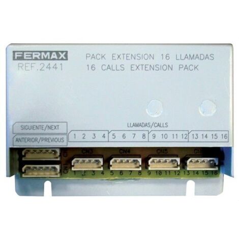 FERMAX 2441  Módulo extensión 16 llamadas
