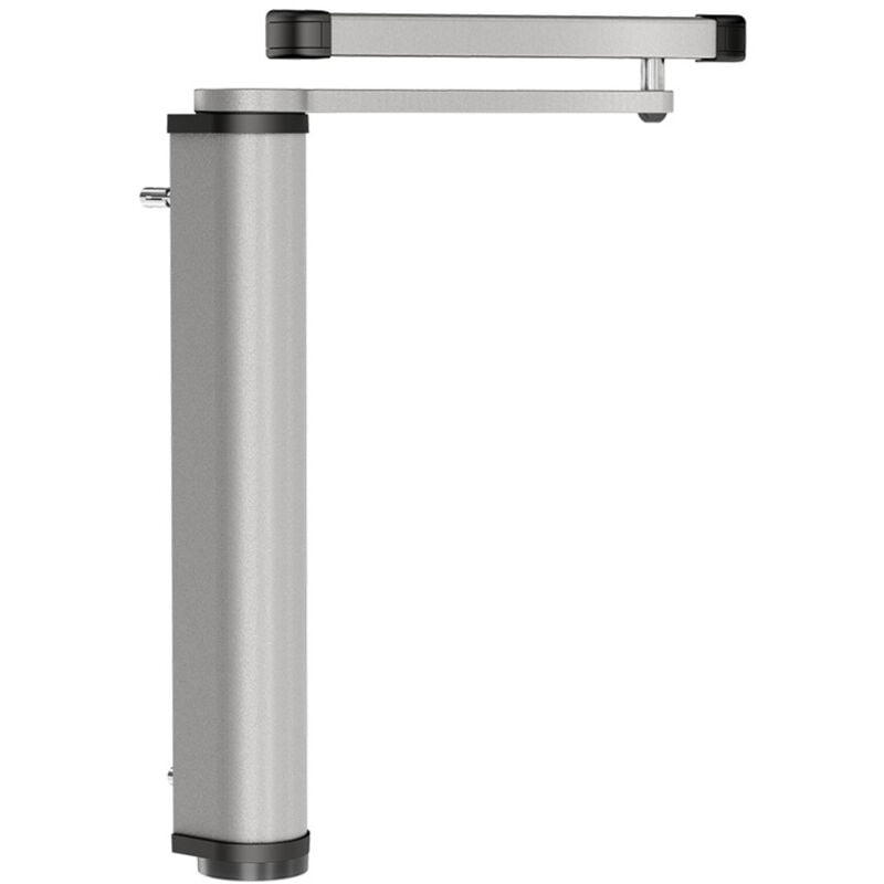 Ferme-portail Gris motorisé venus avec bras à coulisse, pour portail battant jusqu'à 1.4m Locinox