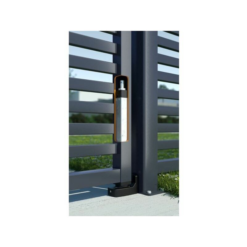 Locinox - Ferme-portail hydraulique, intégré et réversible / avec gond fourni /jusqu'à 150kg