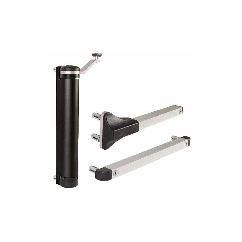 Locinox - Ferme-portail lion hydraulique compact pour tous types de charnières,pour portillon jusqu'à 75Kg.