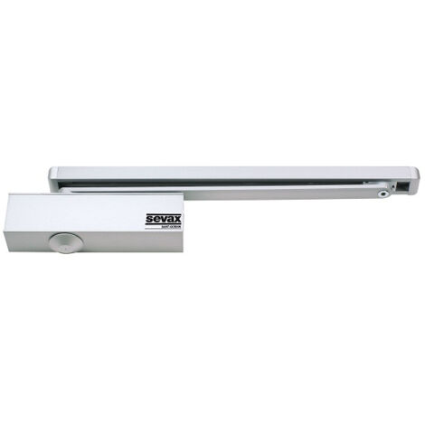 Ferme-porte à came - - Bras à glissière F3 Argent SEVAX - ESV7191