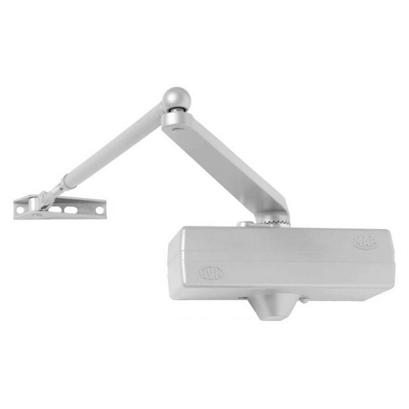 Ferme-porte aérien mab 564 poussoir de porte couleur argent - Salon