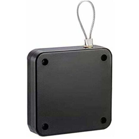 Ferme Porte Automatique,Ferme-Porte Silencieux à Cordon,Porte Coulissante Tampon MéNager Porte Coulissante,Pas De PoinçOnnage,Portant Environ 20 Kg,Ferme-Porte RéGlable,Fermeture Automatique