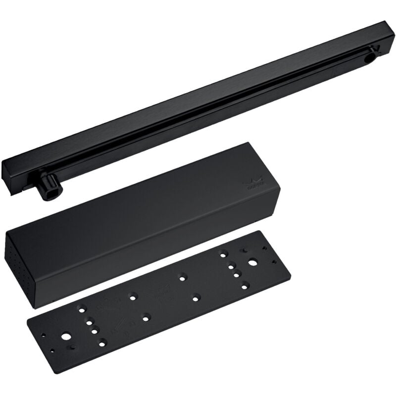 Dorma - Ferme-porte ts 91 pack métal en 4 noir 4500000050119