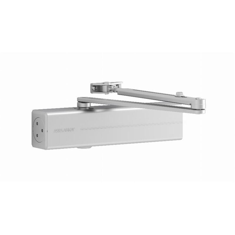 Ferme-porte à ciseaux dc 300 argent en 3-6 - DC300-----DEV1- - Assa Abloy