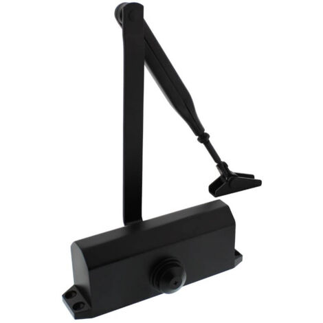 Ferme-porte Closura avec bras ciseaux DR 122 noir - 0023.480122