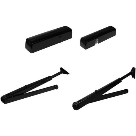 Ferme-porte DC300 force variable de 3 à 6 SANS BRAS - VACHETTE - DESTOCKAGE (noir)