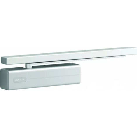FERME PORTE DC340DA DAA F1-4 ARGENT SANS BRAS TEMPORISATION FERMETURE
