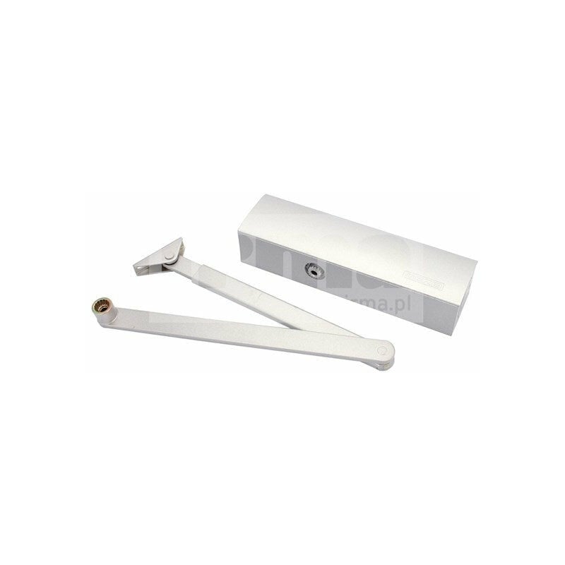 Ferme-porte bras standard argenté