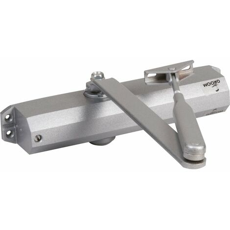 Ferme-porte GR010 Argent à bras compas - Groom - Force 4