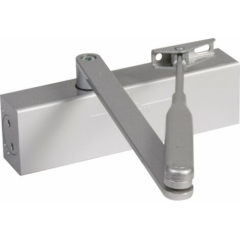 Ferme-porte GR200 Force 2 a 4 - bras compas, idéal extérieur - Coloris argent, blanc ou noir - Garantie 5ans - GEZE FRANCE - GROOM