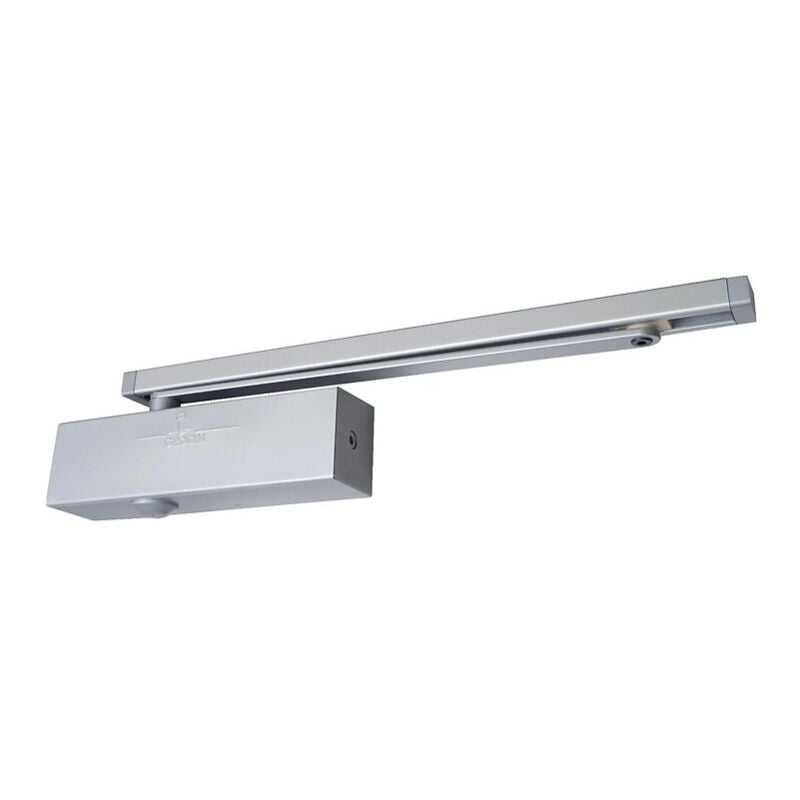 Groom - Ferme porte type 3500 bc pose type g force 3-5 avec frein à l'ouverture blanc 9016