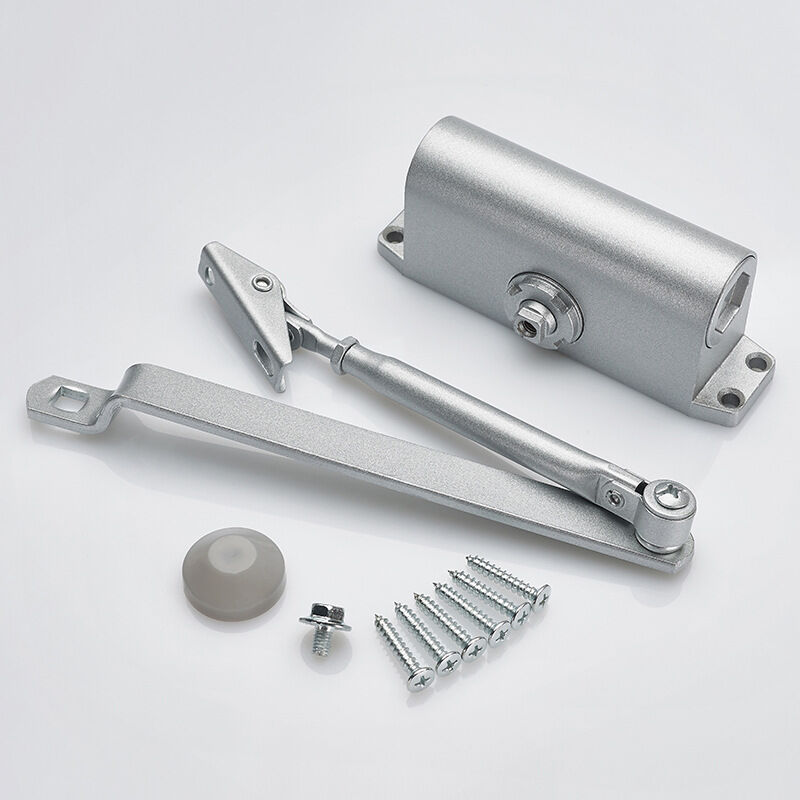 Ferme-porte Hydraulique Automatique, (45-65kg) Réglable Groom Fermeture Porte, Ferme Porte Automatique Ideal