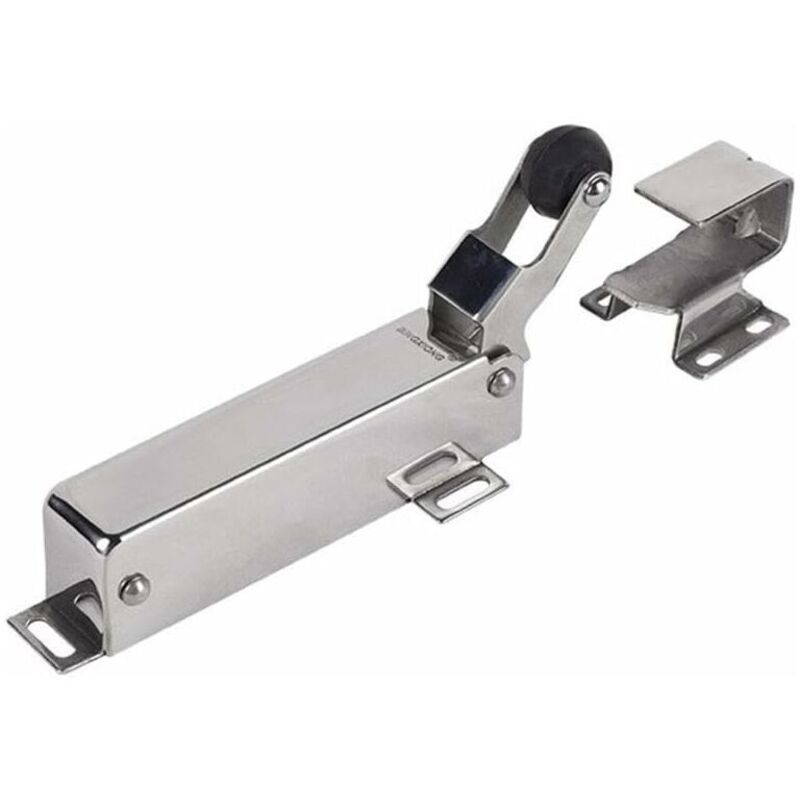 Ferme-porte hydraulique en acier inoxydable pour congélateur, crochet de porte, fermeture à amortisseur hydraulique, tampon à fermeture automatique,