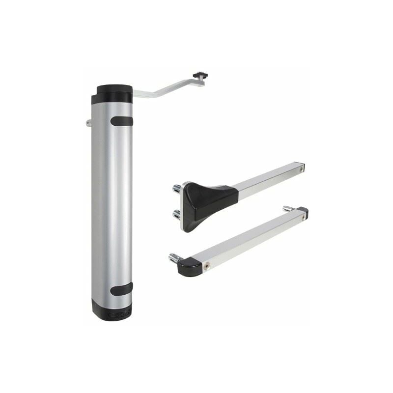 Locinox - Ferme porte réglable avec bras pour charnière 90° et 180° pour porte jusqu'à 150 Kg