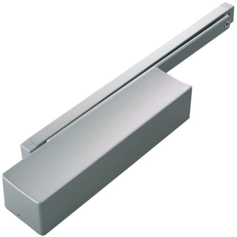 Ferme-porte série 670 force 2-5 bras à glissière finition argent - BRICARD - 6720017