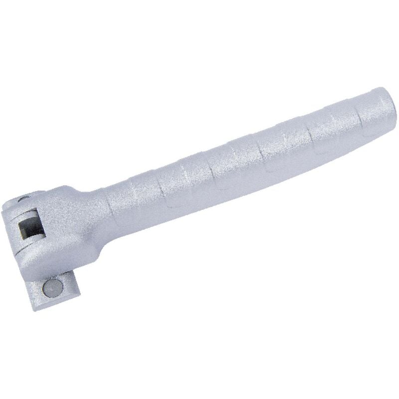 Ferme-porte spir époxy argent Socona F1E