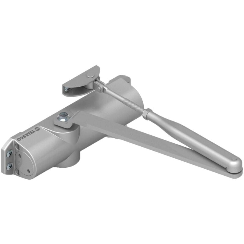 Ferme-porte delta 1800 as 1859T argent télesco