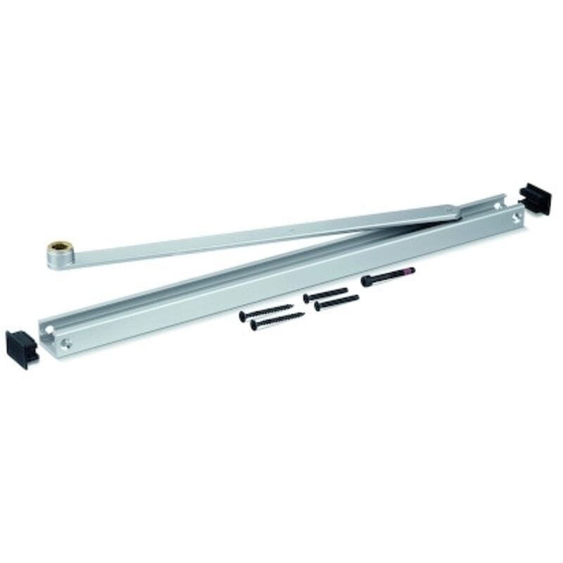 Geze - Bras à coulisse pour ferme-porte TS5000L finition argent 025 655