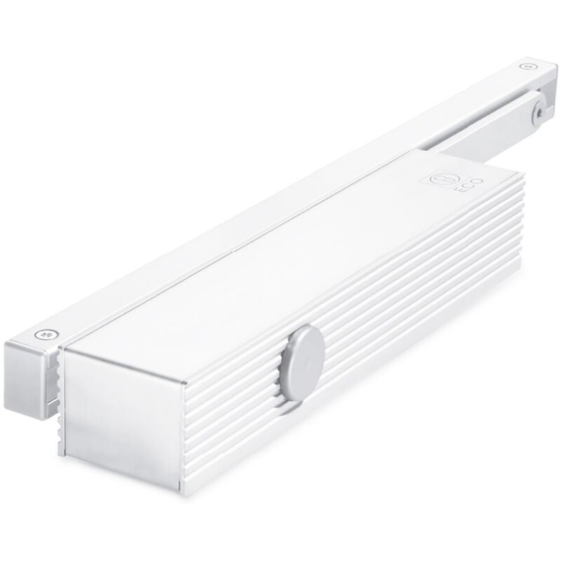 Ferme-porte ts 61G force 3 - 6 avec glissière b blanc et plaque de montage Eco Schulte 5030065487