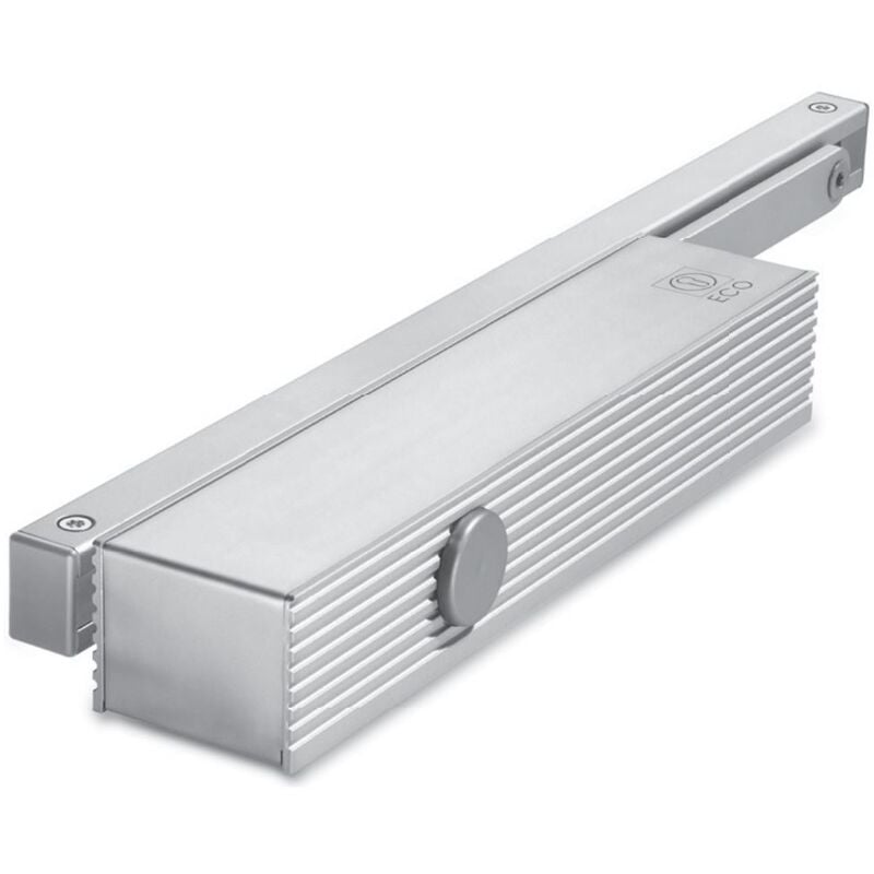 Ferme-porte ts 61G force 3 - 6 avec glissière b argent et plaque de montage Eco Schulte 5030064695