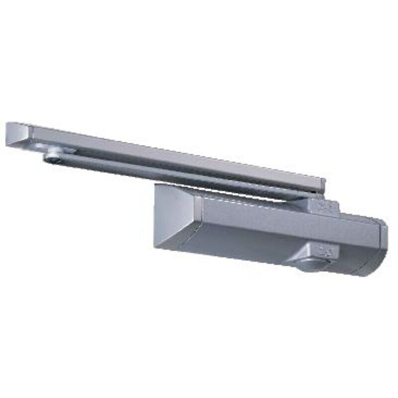 Dorma - Ferme-porte complet bras à glissière finition argent ts 90 bc kaba