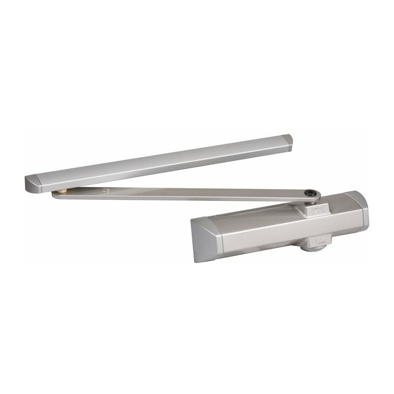 Ferme-porte ts 90 h Force 3-4 bras à glissière Dormakaba Argent