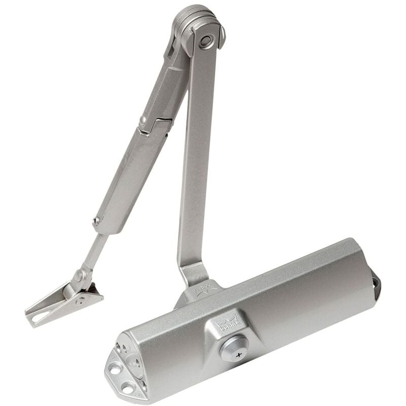 Dorma - Ferme-porte Ts-68 avec retenue argentée