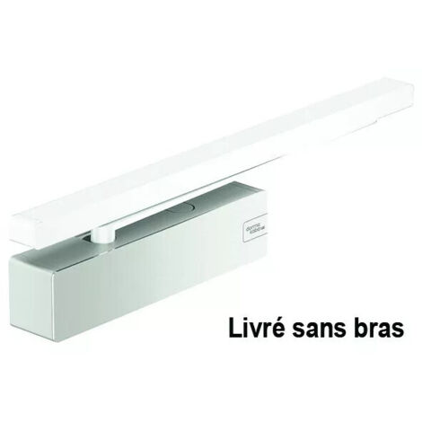 FERME PORTE TS92G XEA 1-4 NOIR 9005 SANS BRAS AVEC PLAQUE DE MONTAGE