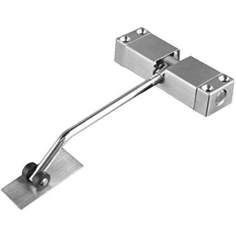 Ferme-Ressort de Porte Automatique Réglable Acier Inoxydable Pour Chambre Hôtel Bureau et Résidence