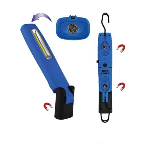 Fermec Torcia LED Professionale FM44124 1000 Lumen Base Magnetica