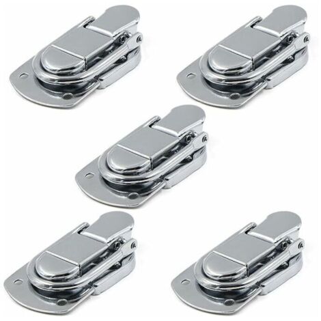 Fermeture à Levier Fermoir à Bascule Loquets Verrou 5 pcs Loquet à Bascule en Acier Inoxydable