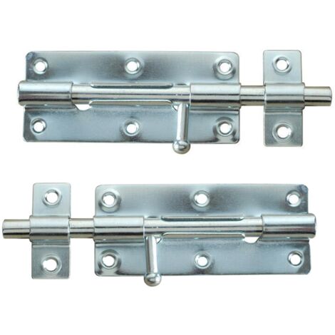Fermeture à Loquet Pour Maison, Garage et Jardin – Lot de 2 Pièces (60 mm.)