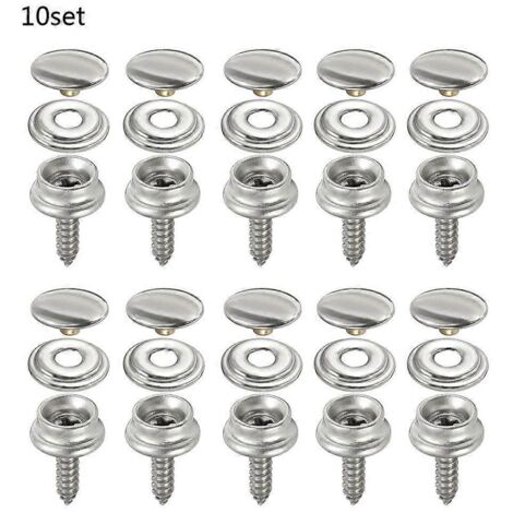 Fermeture à pression pour tente, bâche marine, outils, douilles, boutons, auvent de voiture