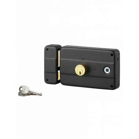 Fermeture anti-panique : Idea Push NF EN 1125 - ISEO - 1 point latéral seul 840 mm - Noir