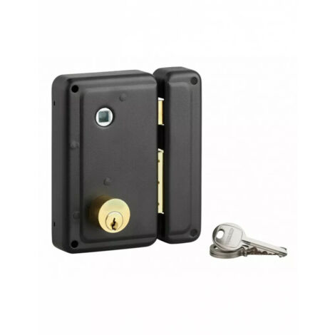 Fermeture anti-panique : Idea Push NF EN 1125 - ISEO - 2 ou 3 points modulables barre 840mm - Noir
