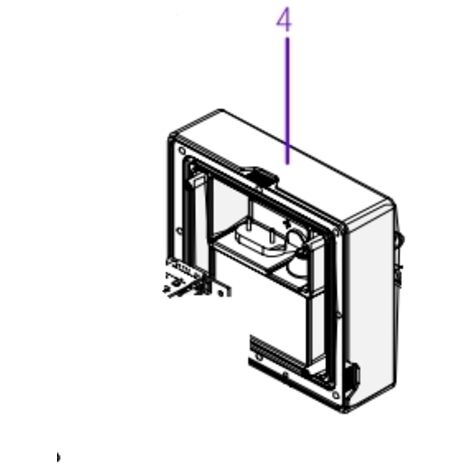 Fermeture de la base de charge du robot ORIGINAL AMBROGIO 4.36