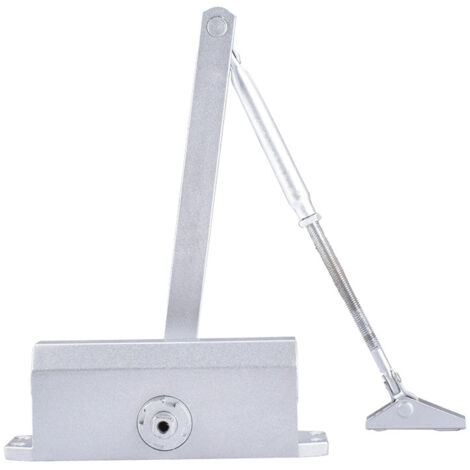 Fermeture de Porte Automatique à Ressort pour Porte Coulissante, Réglable 180° sans Percage, Contrôle de Vitesse de Fermeture