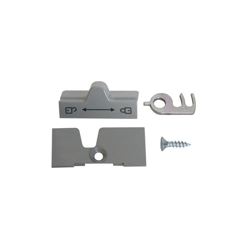 Dometic - fermeture de porte complet gris pour refrigerateur