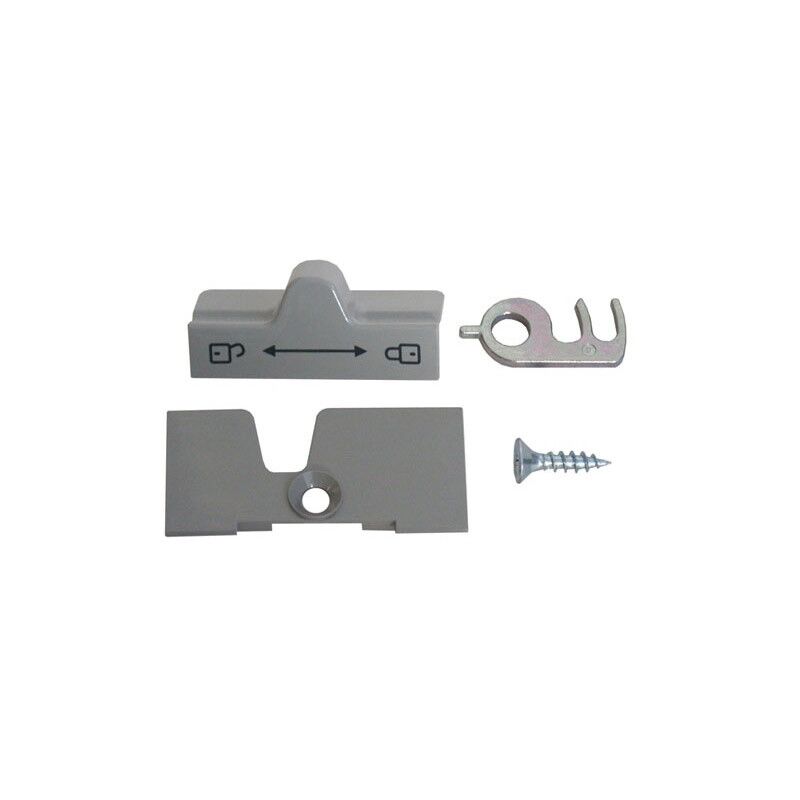 Fermeture De Porte Complète Grise Pour Réfrigérateur Dometic