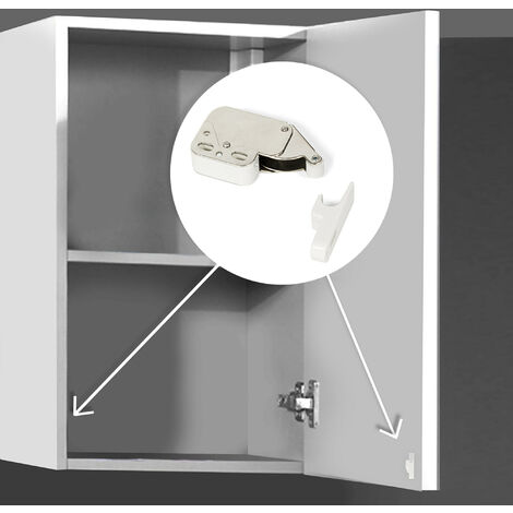 Lot de 10 fermetures Fast Latch Emuca pour meubles