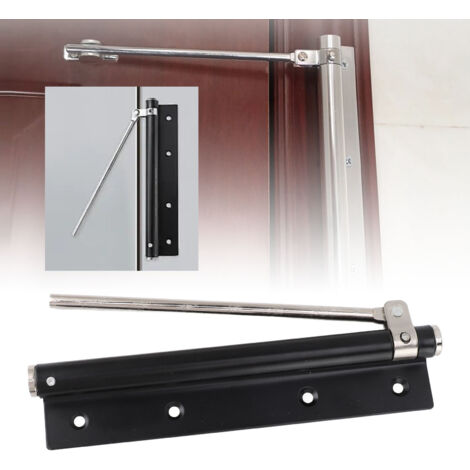 Fermeture Porte Automatique Hydraulique à 90° en Acier Inoxydable - Pour Intérieur Résidentiel et Commercial - Fermeture Douce et Sécurisée, Totalement Régulable