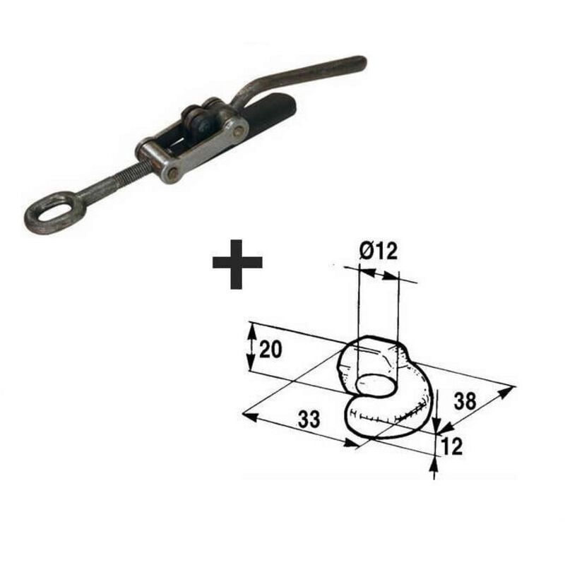 Lem Select - Fermeture réglable œillet rond avec crochet